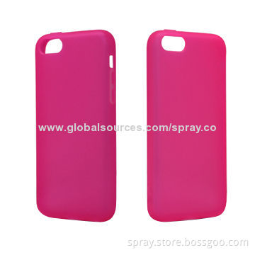 Color Premium Plastic Case Covers/Shell for iPhone 5C, Rubber Coating or UV Finish